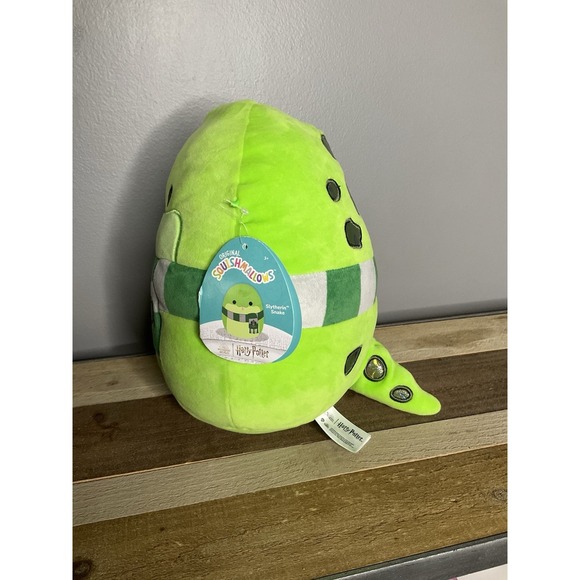Squishmallows 10" Slytherin Snake Harry Potter Wizard Plush - Picture 2 of 3